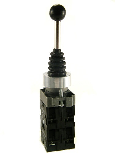 Джойстик XD2-PA22 мини, двупозиционен, незадържащ, 240VAC, 3А(10A), SPST 1NO
