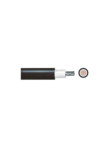 PV соларен кабел, за фотоволтаични панели, 6mm2, черен