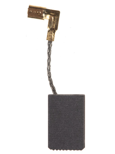 Четка въглено-графитна, SG-00-318-88, 5x11x16 mm, със страничен извод от широката страна, кабелна обувка 2.8 mm