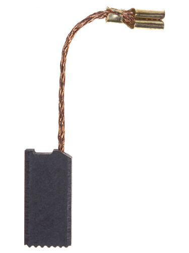 Четка въглено-графитна, SG-20-020-88, 6.3x8x16 mm, със страничен извод, кабелна обувка 2.8 mm
