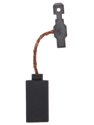 Четка въглено-графитна, SG-31-019-88, 21x6.5x10mm, централен извод тип перо 4.8 mm за кабелна обувка