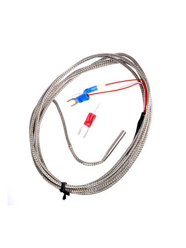 Терморезистор тип Pt100, TUBE 0°C -200°C, Ф4 mm, дължина 30mm