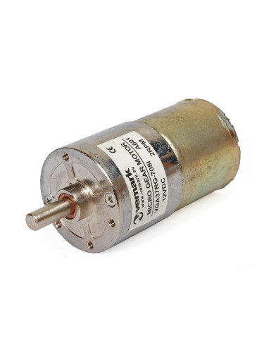 Електродвигател, постояннотоков, с редуктор, 12VDC, 2rpm, VGA37RG-708i