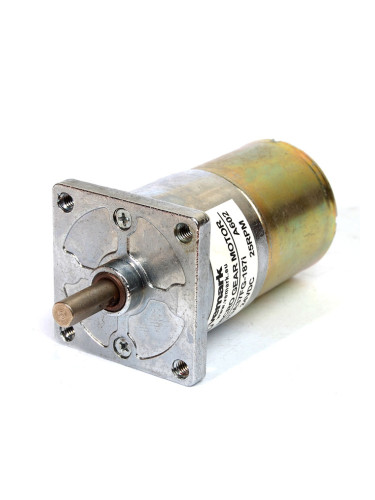 Електродвигател, постояннотоков, с редуктор, 24VDC, 25rpm, VGA37FG-187i