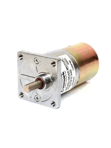 Електродвигател, постояннотоков, с редуктор, 24VDC, 12rpm, VGB37FG-240i