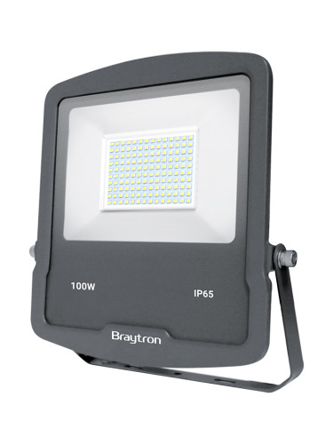 LED прожектор, 100W, 230VAC, 8000lm, 6500K, студенобял, IP65, BT61-09132