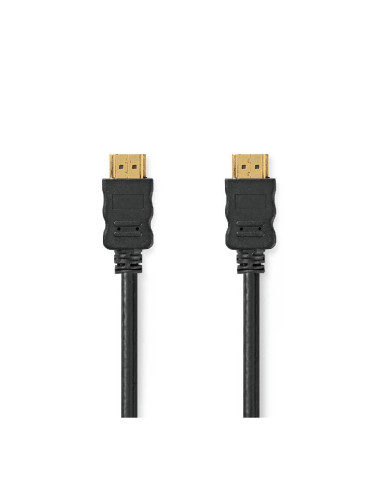 HDMI кабел, HDMI-HDMI, 10m, черен, 4K 60Hz, Ethernet, NEDIS