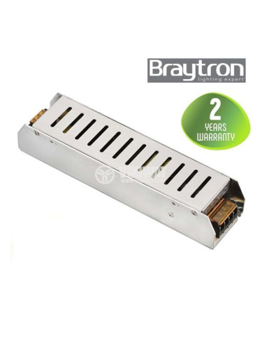 Импулсно захранване, за LED осветление, 24VDC, 60W, 230VAC, 2.5A, IP20, BY02-10600