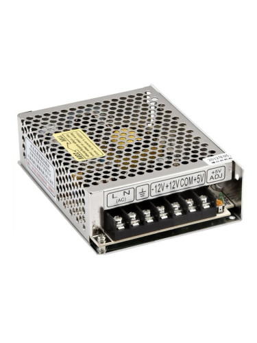 Импулсно захранване, за LED осветление, 5/12VDC, 30W, 230VAC, 3A, IP20,VT-30B