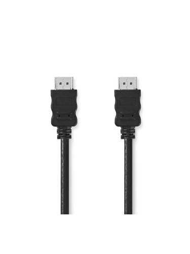 HDMI кабел, HDMI-HDMI, 20m, черен, 4K 60Hz, Ethernet, NEDIS