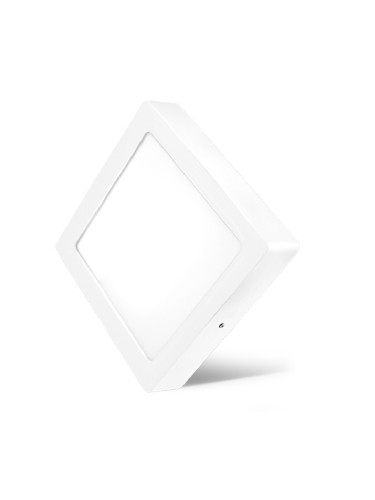 LED панел, за обемен монтаж, 12W, квадрат, 230VAC, 1100lm, 4000K, неутрално бял, 170x170mm, BP04-61210
