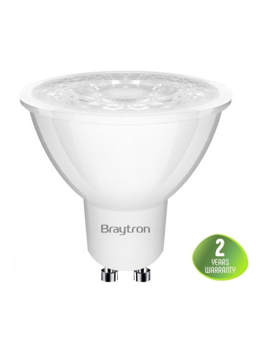 LED лампа, 5W, GU10, MR16, 230VAC, 410lm, 3000K, топлобяла, BA25-00550