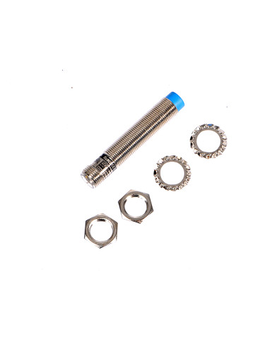 Индуктивен датчик LJ12A3-4-Z/CX-G, с куплунг, 10-30VDC, NPN, NO+NC, M12x66mm, обхват 4mm, неекраниран