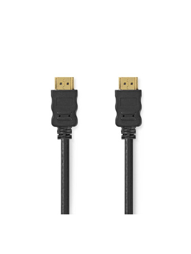 HDMI кабел, HDMI-HDMI, 15m, черен, 4K 60Hz, Ethernet, NEDIS