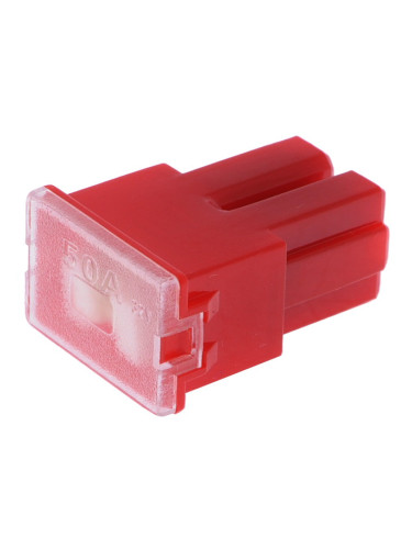 Автомобилен предпазител, 31mm, 50А, 32VDC, JAPVAL, женски, червен