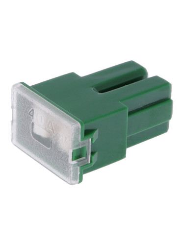 Автомобилен предпазител, 31mm, 40А, 32VDC, JAPVAL, женски, зелен