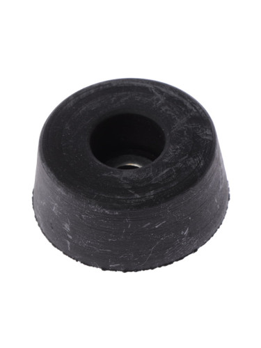 Гумено краче,ф34x10mm, за тонколона, отвор ф6mm, черен, за винт