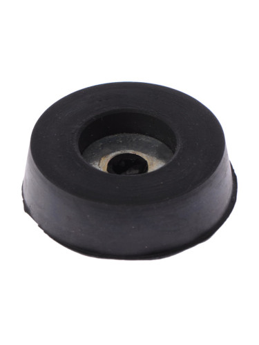 Гумено краче,ф34x10mm, за тонколона, отвор ф6mm, черен, за винт, ZZ-ф34x10