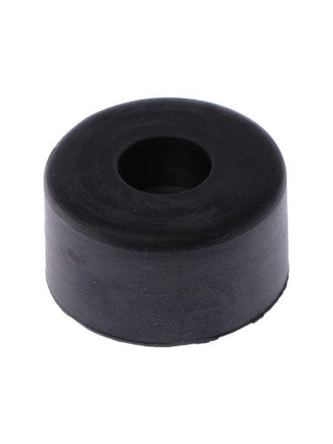 Гумено краче, ф38x21mm, за тонколона, отвор ф6mm, черен, за винт