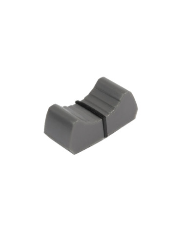 Копче за потенциометър, KA483-04, сиво-черно, 25x11.5x10mm