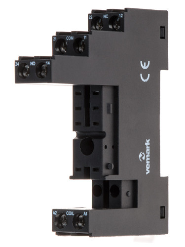 Цокъл за реле RT626-B, 8pin, 10A/300V