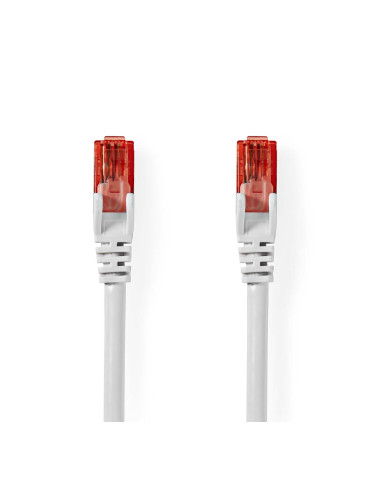 LAN кабел, категория 6, RJ45 към RJ45, 2m, CCGL85200WT20, NEDIS