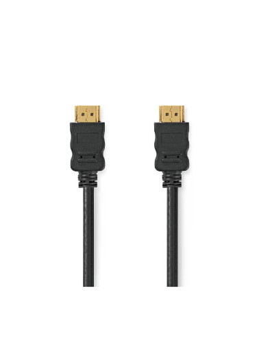 HDMI кабел, HDMI-HDMI, 7.5m, черен, 4K 60Hz, Ethernet, NEDIS