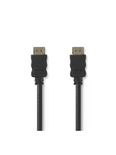 HDMI кабел, HDMI-HDMI, 1.5m, черен, 4K 30Hz, Ethernet, NEDIS
