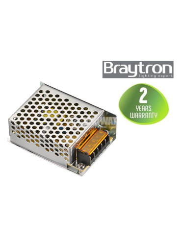 Импулсно захранване, за LED осветление, 24VDC, 25W, 230VAC, 1A, IP20, BY02-10250