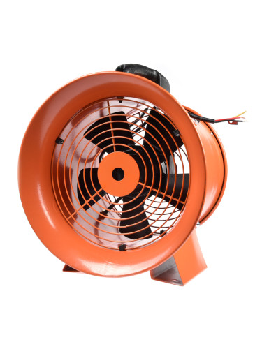 Вентилатор, промишлен, аксиален с решетка, ф250mm, 1850m3/h, 130W, 230VAC, VP-2E-250