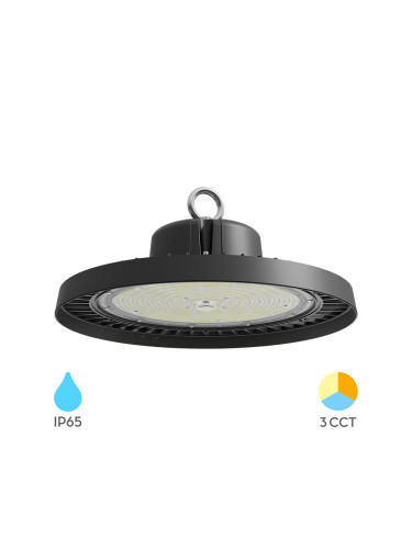 Промишлено LED тяло, 100W, 230VAC, 16000lm, 3в1 цвята, IP65, BT45-59181, пита/камбана