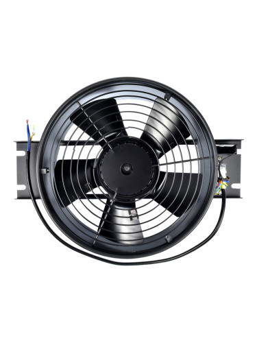 Вентилатор, промишлен, аксиален с решетка, ф250mm, 1850m3/h, 130W, 230VAC, с планка, VI-2E-250