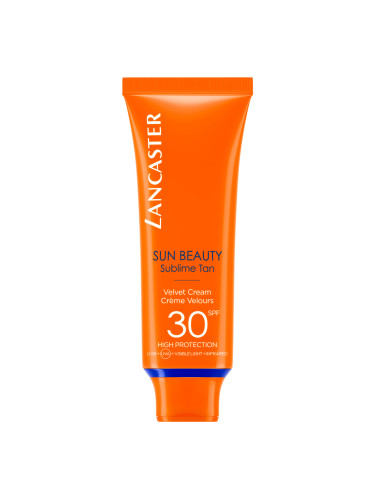 LANCASTER SUN BEAUTY - Velvet Cream SPF30 Слънцезащитен продукт дамски 50ml