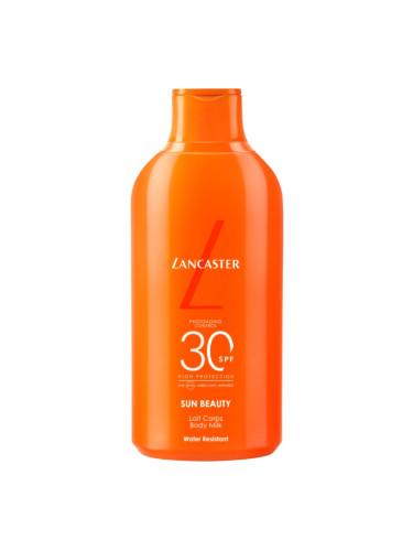 LANCASTER Sun Beauty Body Milk SPF30 Слънцезащитен продукт унисекс 400ml