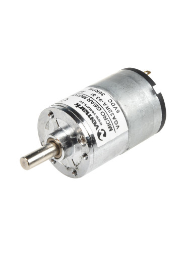 Електродвигател, постояннотоков, с редуктор, 6VDC, 30rpm, 0.1A, VFGA32RA-93.5i A608