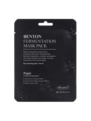BENTON Fermentation Mask Pack Маска за лице унисекс  