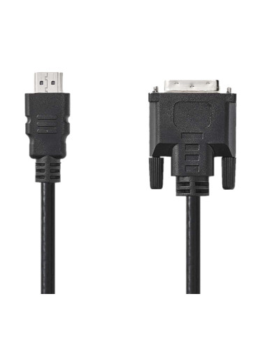 HDMI кабел, HDMI-DVI, 2m, черен, 1080P 165Hz, NEDIS