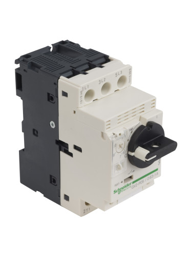 Моторeн термично-токов прекъсвач, GV2P05, трифазeн, 0.63-1A, 230-690VAC, SCHNEIDER ELECTRIC