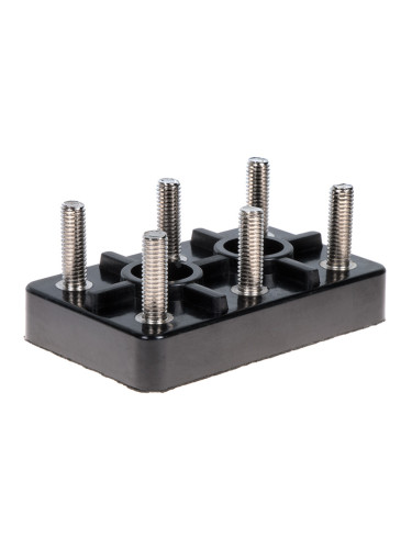 Клемно табло 72x48mm, 6xM6x20mm, без пластини, за електродвигател