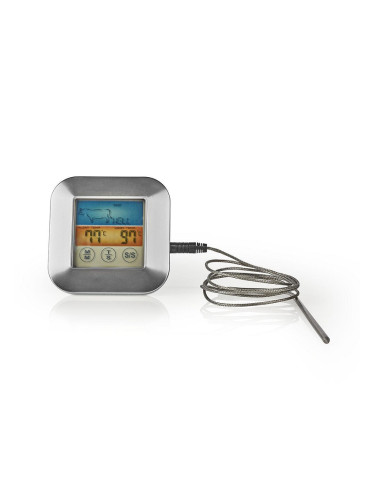 Термометър за храна и течности, от 0 до 250°C, KATH106SI, с таймер