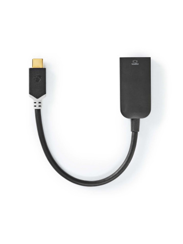 Преход USB type C/M - HDMI/F, 4K, 0.2m, черен, CCBW64652AT02, Nedis
