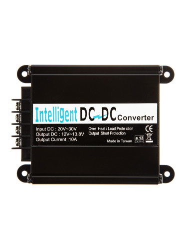 Конвертор 120W, 24VDC-12VDC, VEMARK D-10A, понижаващ, еднопосочен