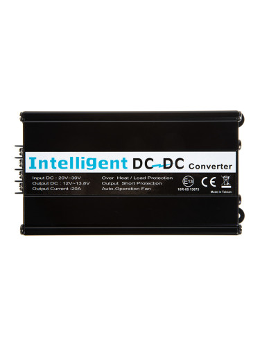 Конвертор 240W, 24VDC-12VDC, VEMARK D-20A, понижаващ, еднопосочен