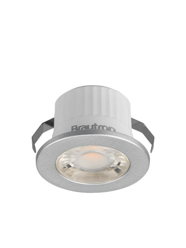 LED луна, за вграждане, 3W, кръгла, 230VAC, 240lm, 6500K, студено бялa, ф44mm, BH06-00233, мини