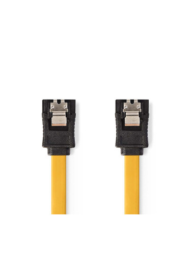 SATA кабел, SATA/f-SATA/f, 1m, 6GB/s, CCGP73250YE10, Nedis