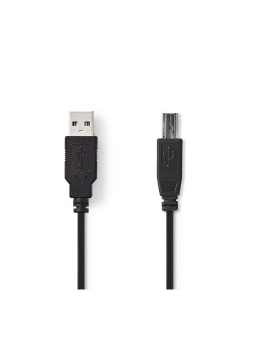 Кабел USB A/m - USB B/m, 5m, CCGL60100BK50, черен