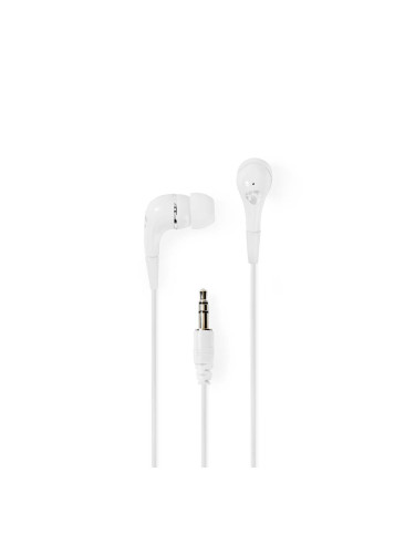 Слушалки HPWD1001WT, жак 3.5mm, 16 оhm, 1.2m, бели