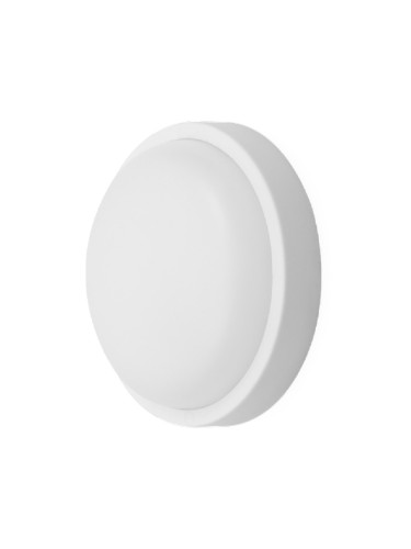 LED плафон, 12W, 230 VAC, 900lm, 6500К, студено бял, IP54, BC17-01130, кръг