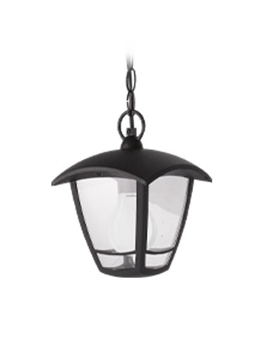 LED градинска лампа BERLIN, висяща, E27, IP44, черна, BG44-00601, Braytron