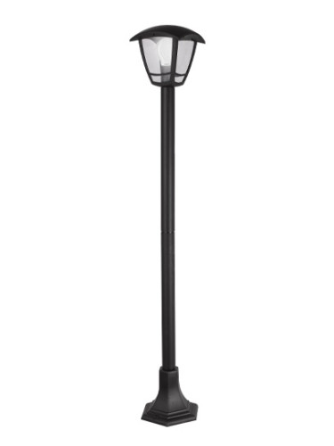 LED градинска лампа BERLIN, стълб, E27, IP44, черна, BG44-00701, Braytron